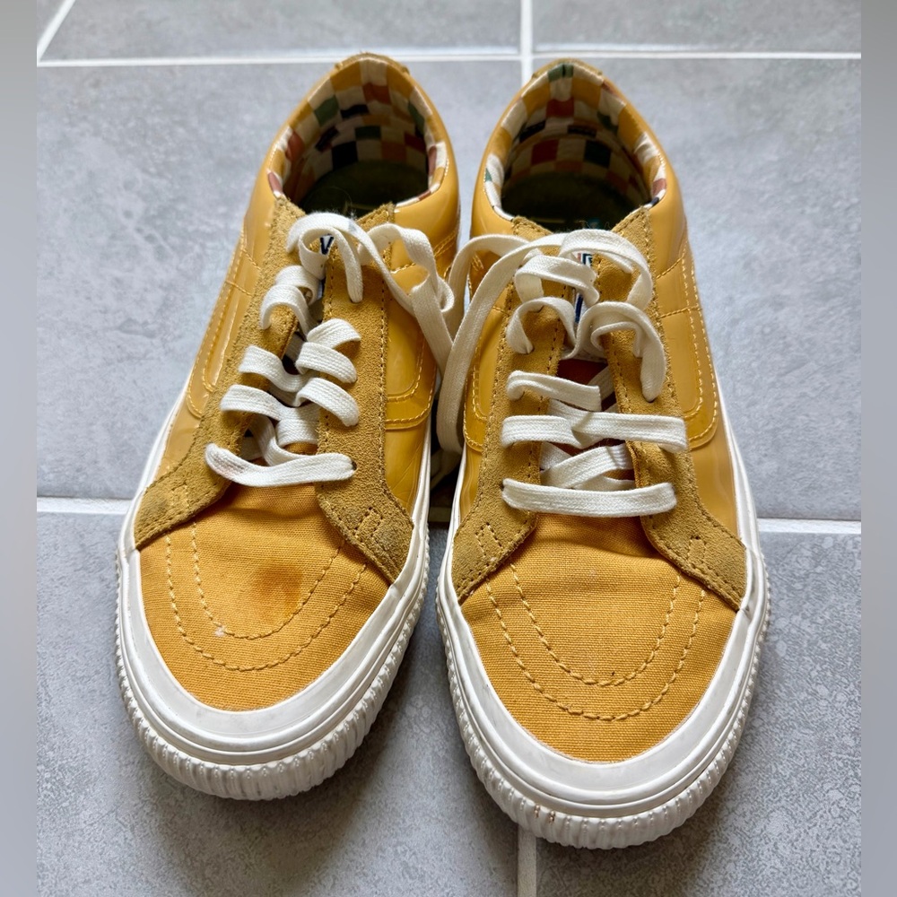 Vans Sk8low Karina Reissue SF Sneaker in Yellow (size Man 7.5/Woman 9.0)